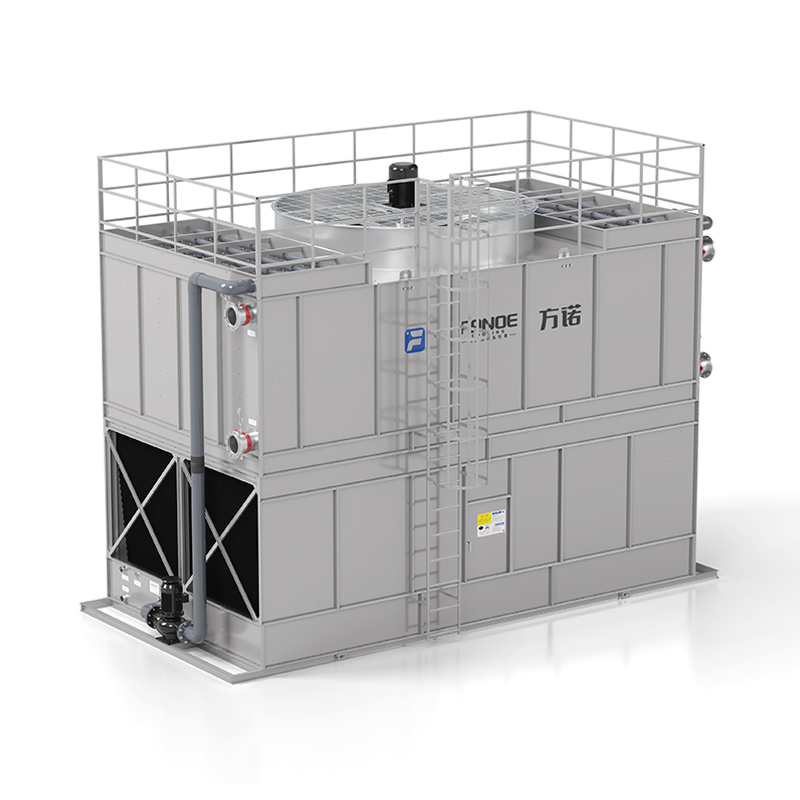 Dobbelt-innløp Air Compound Flow lukket kjøletårn